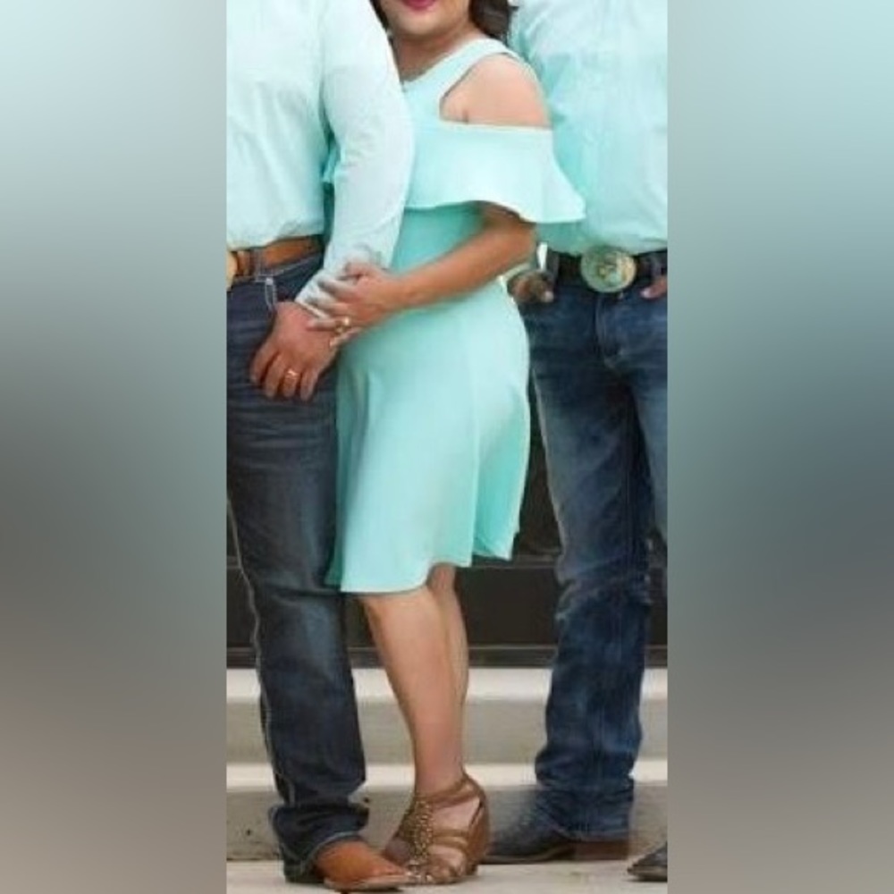 Seafoam Green Cold Should Dress XL